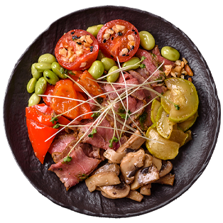 Salad Plate - Rota Mediterranean Grill